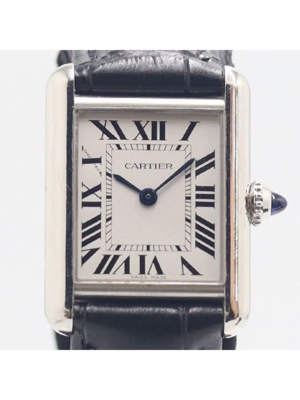 Cartier Tank Must Silver Dial Watch